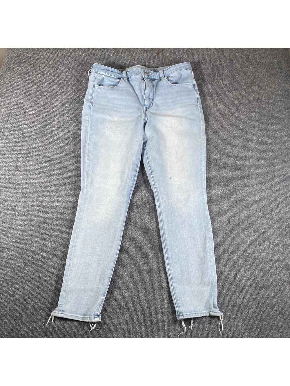 American Eagle Dream Stretch Jeans Womens 14 Blue High Rise Skinny Denim Ag